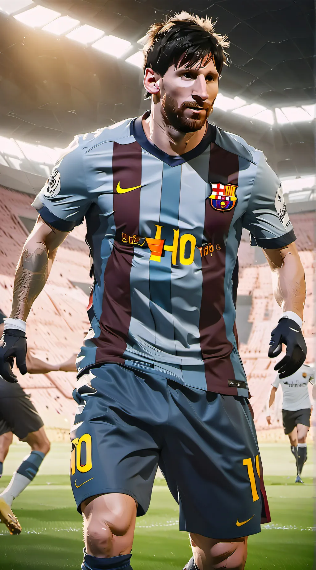 ai character: Messi☆ background