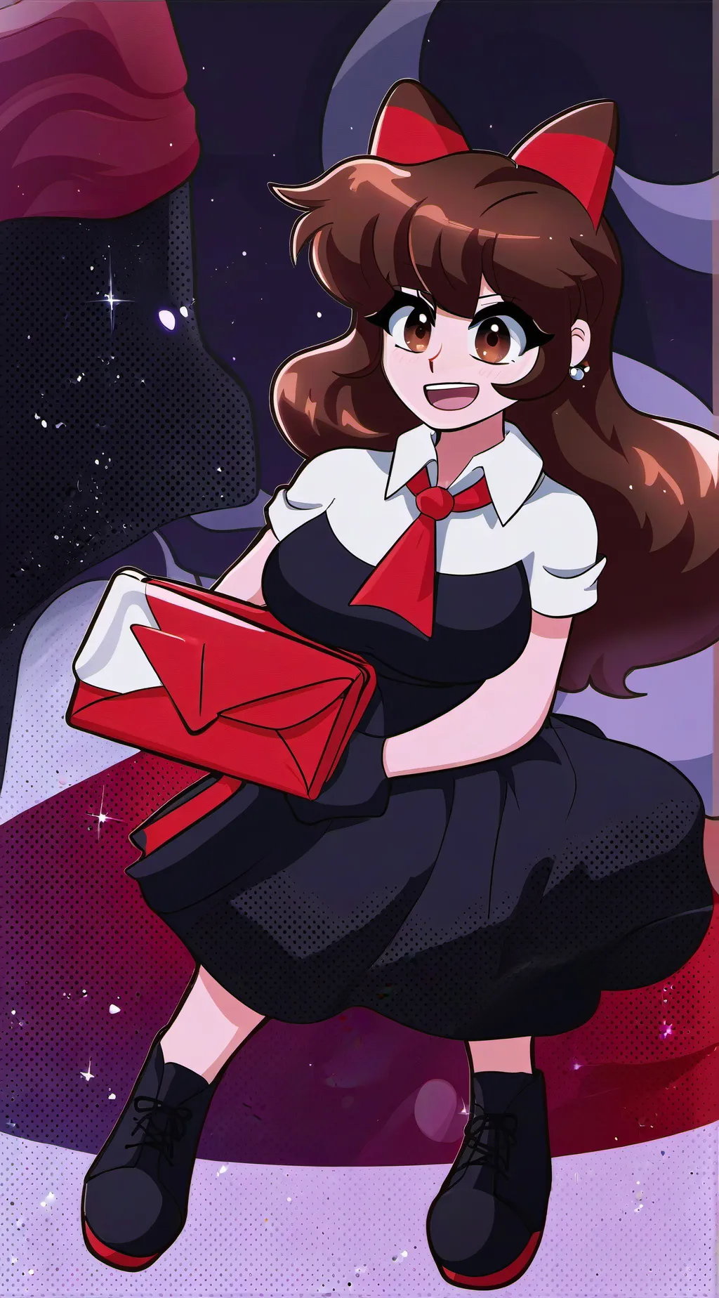 ai character: girlfriend ( fnf) background