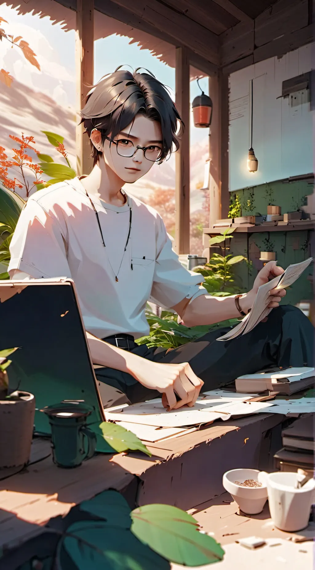 ai character: robin background