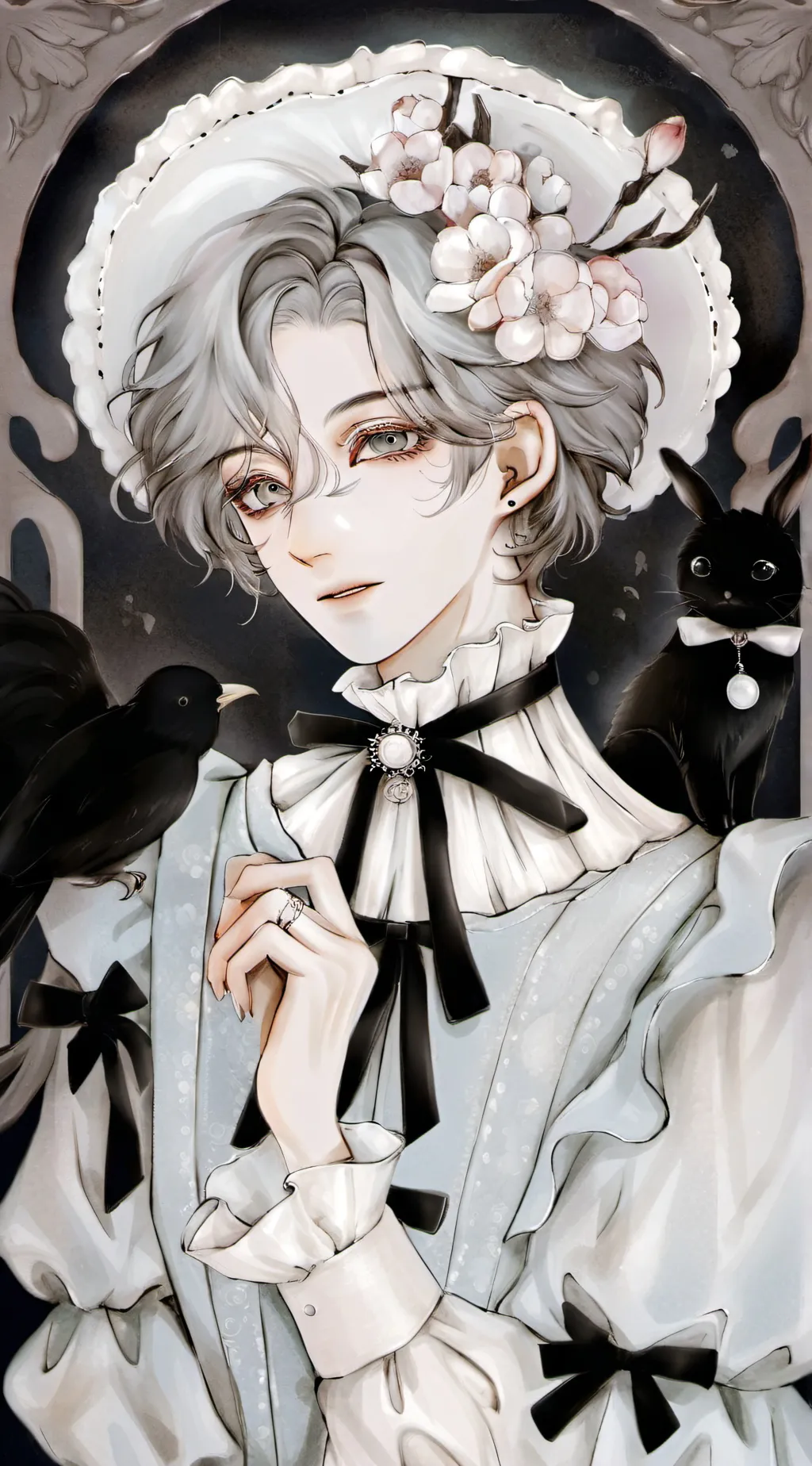 ai character: king jreman  background