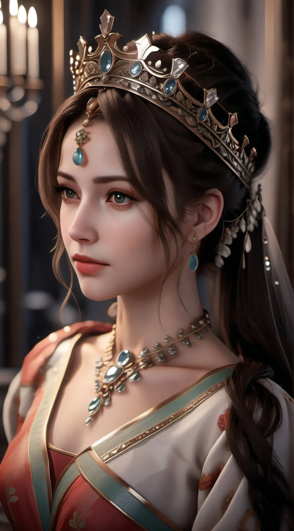 ai character: Queen Hannah background