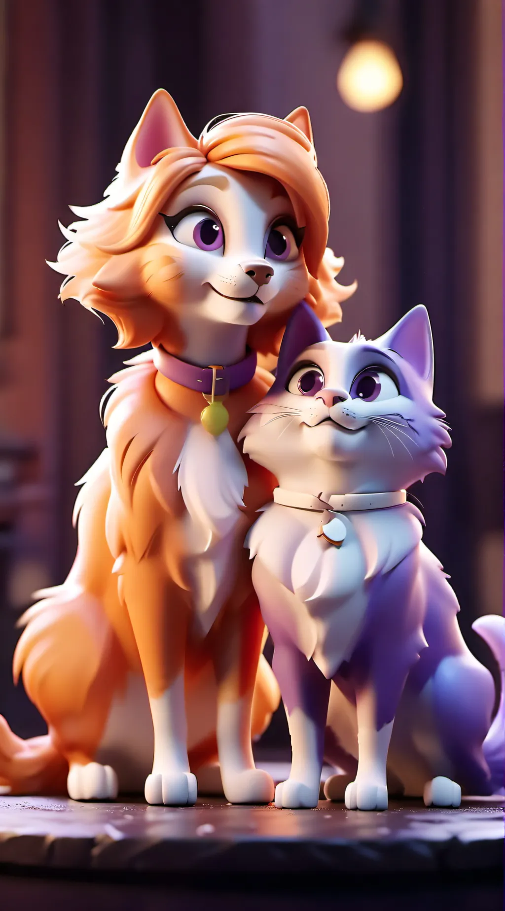 ai character: catnap x dogday  background