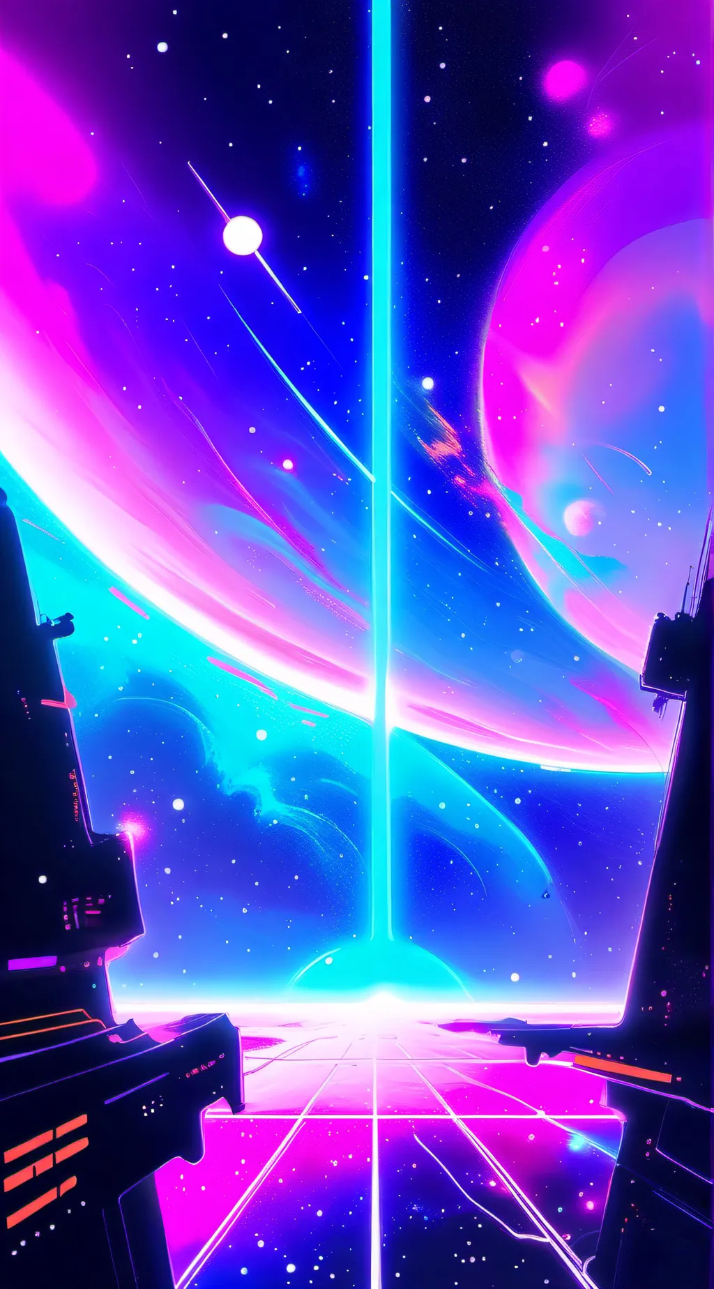 ai character: Nyan cat  background