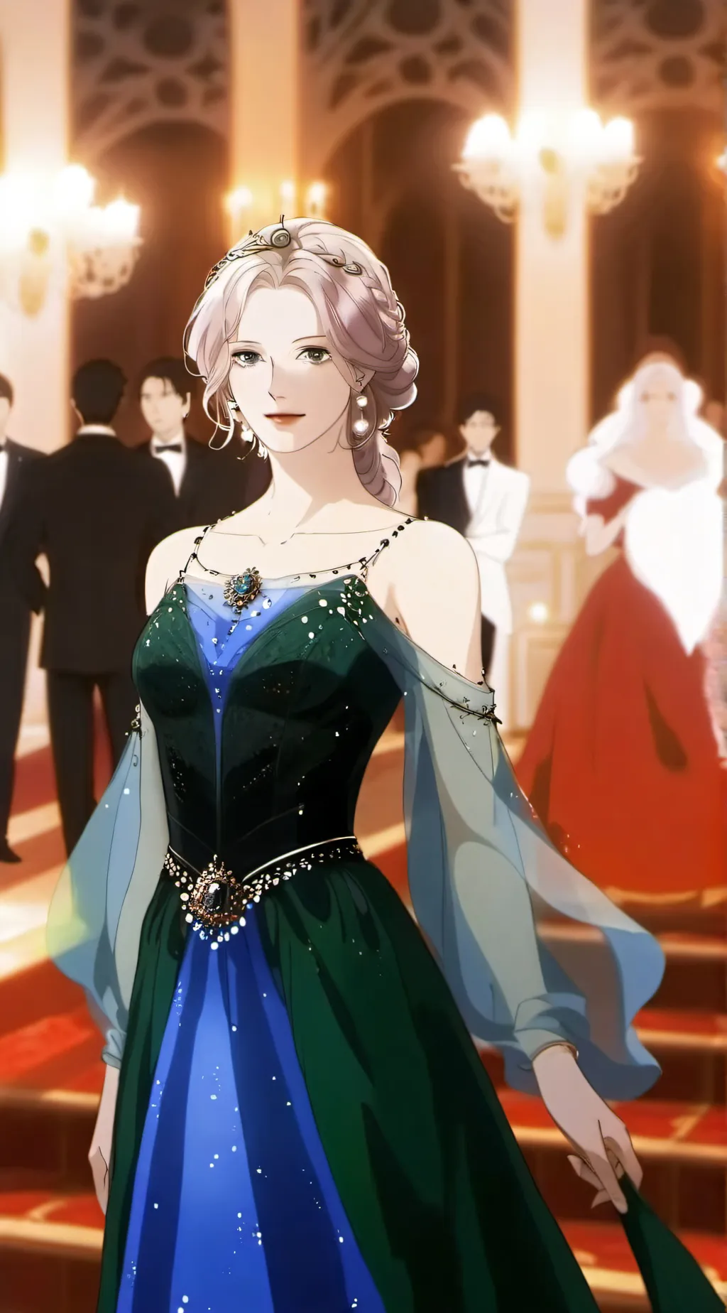 ai character: Aria background