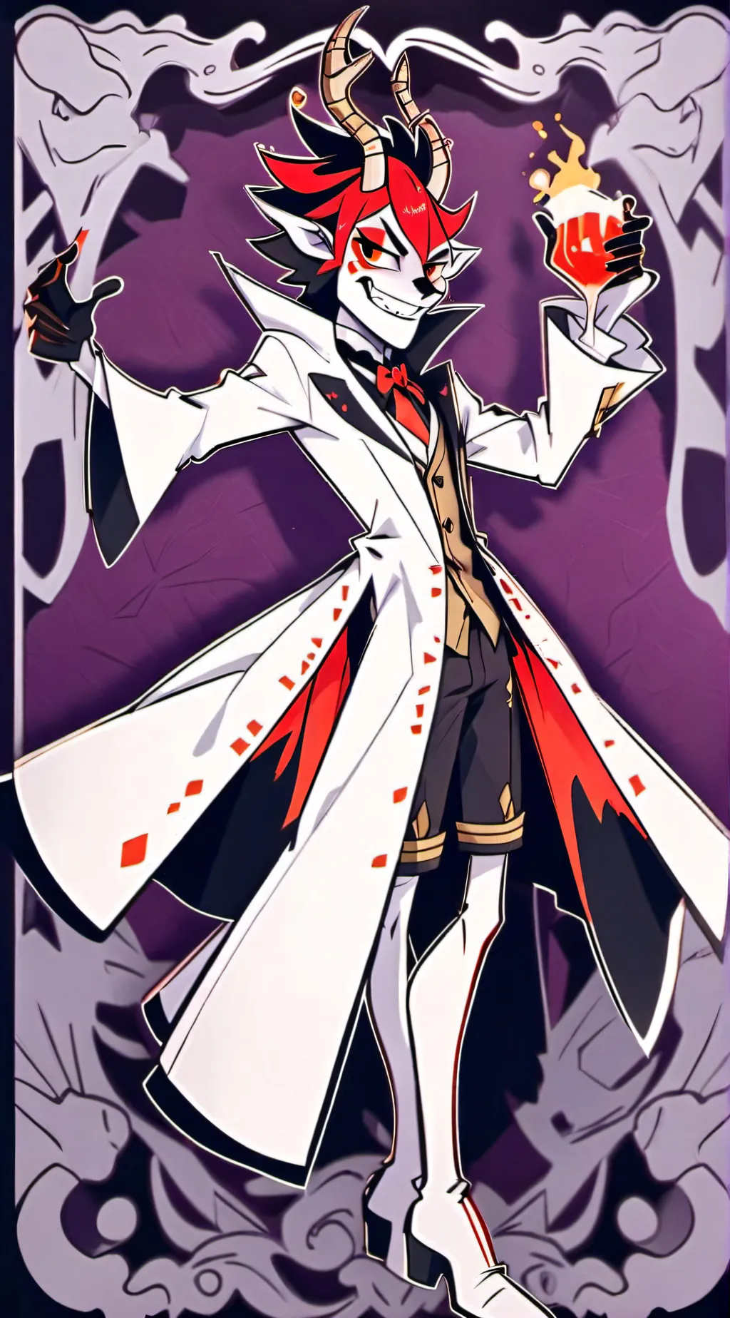 ai character:  al  anniversary background