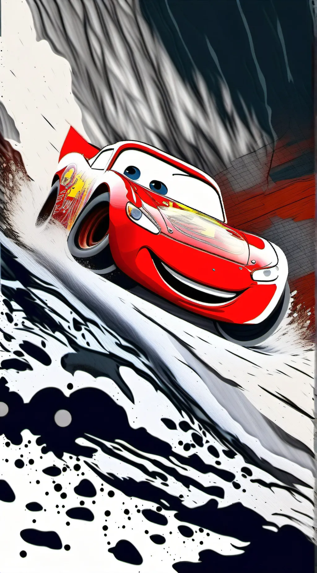 ai character: Joel McQueen  background