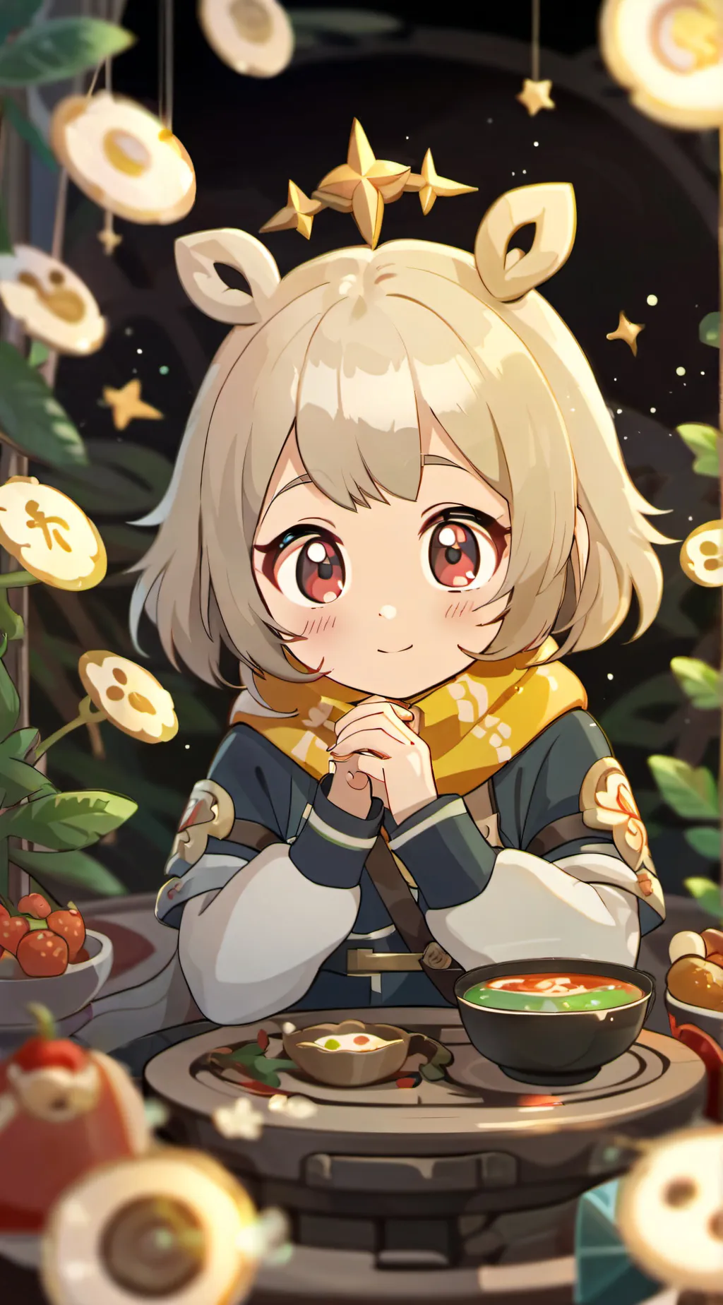 ai character: chinese baby background