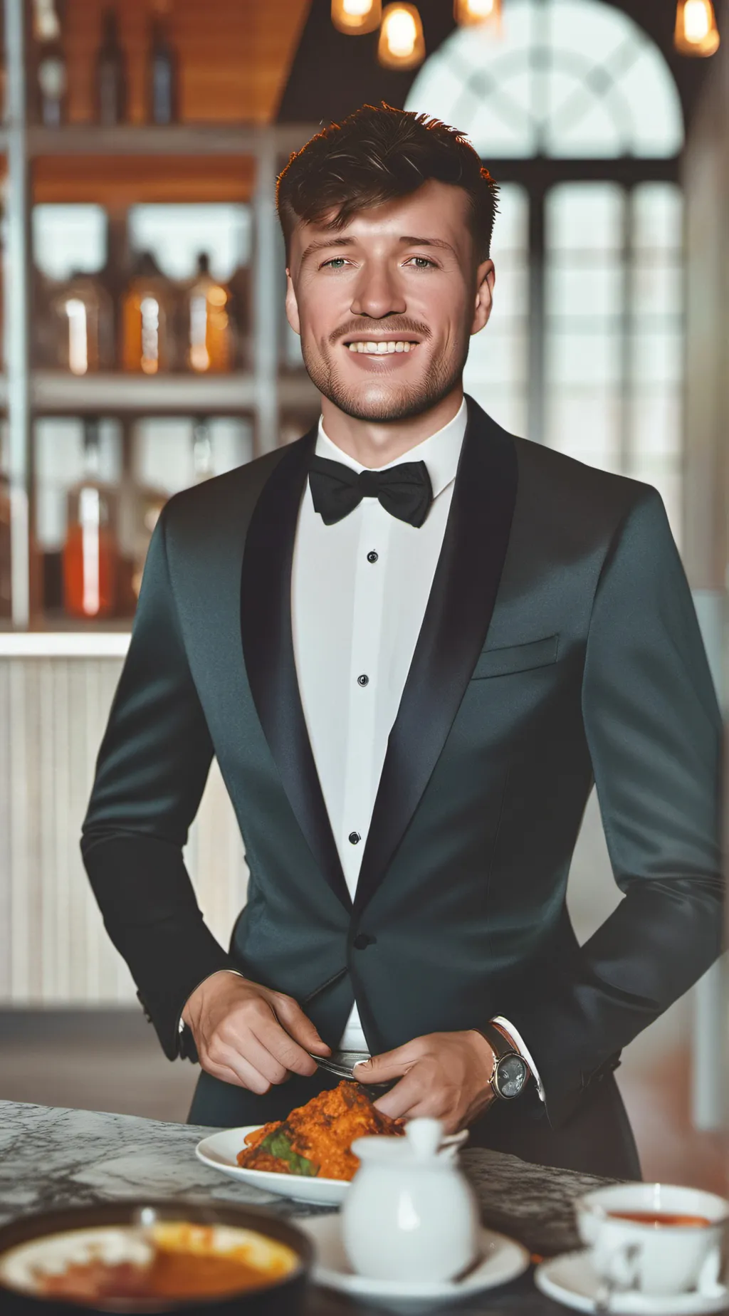 ai character: Josh <3 background