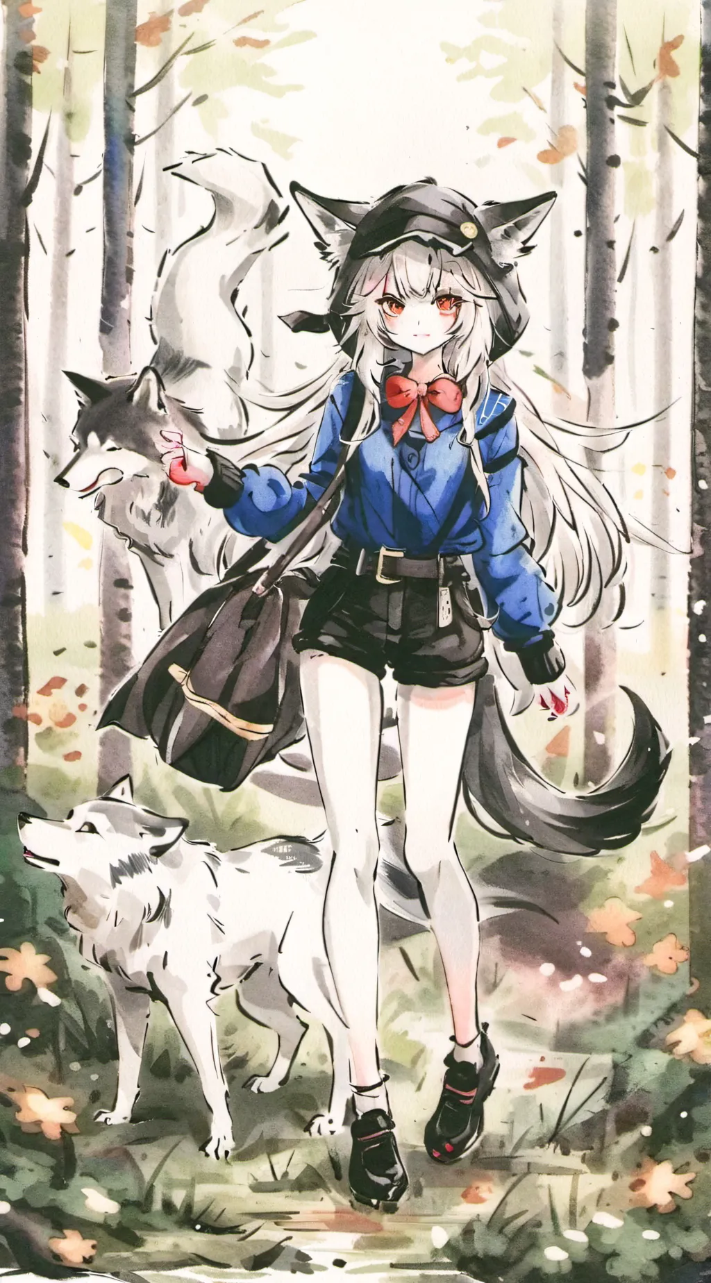 ai character: emma background