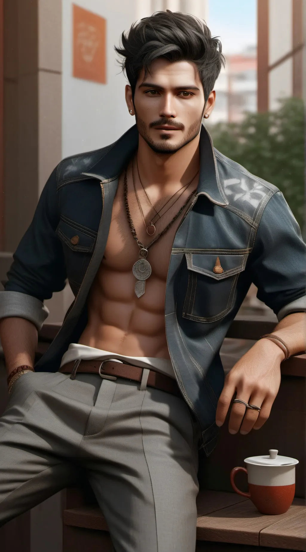 ai character: Raiden background