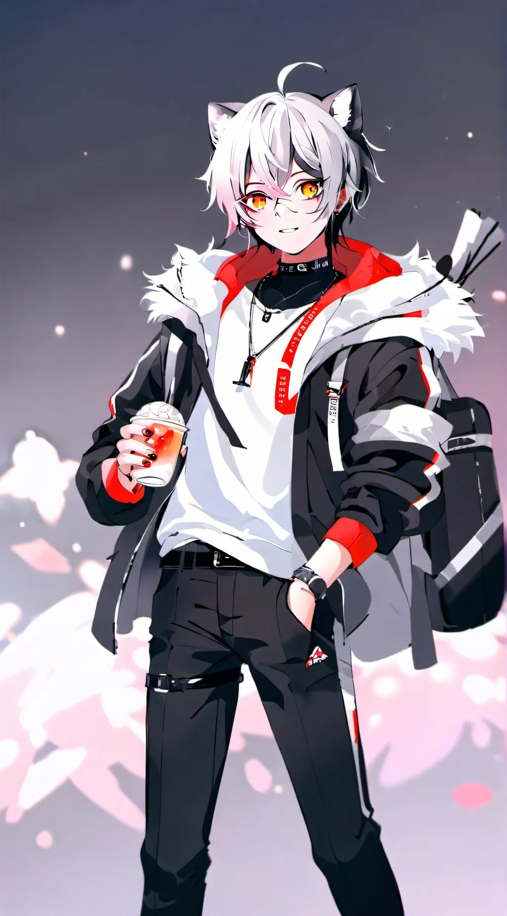 ai character: Theo background