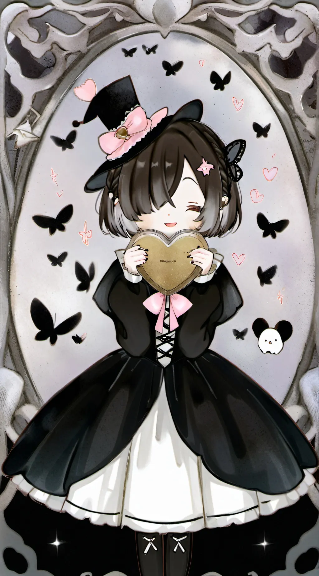 ai character: bloomie background