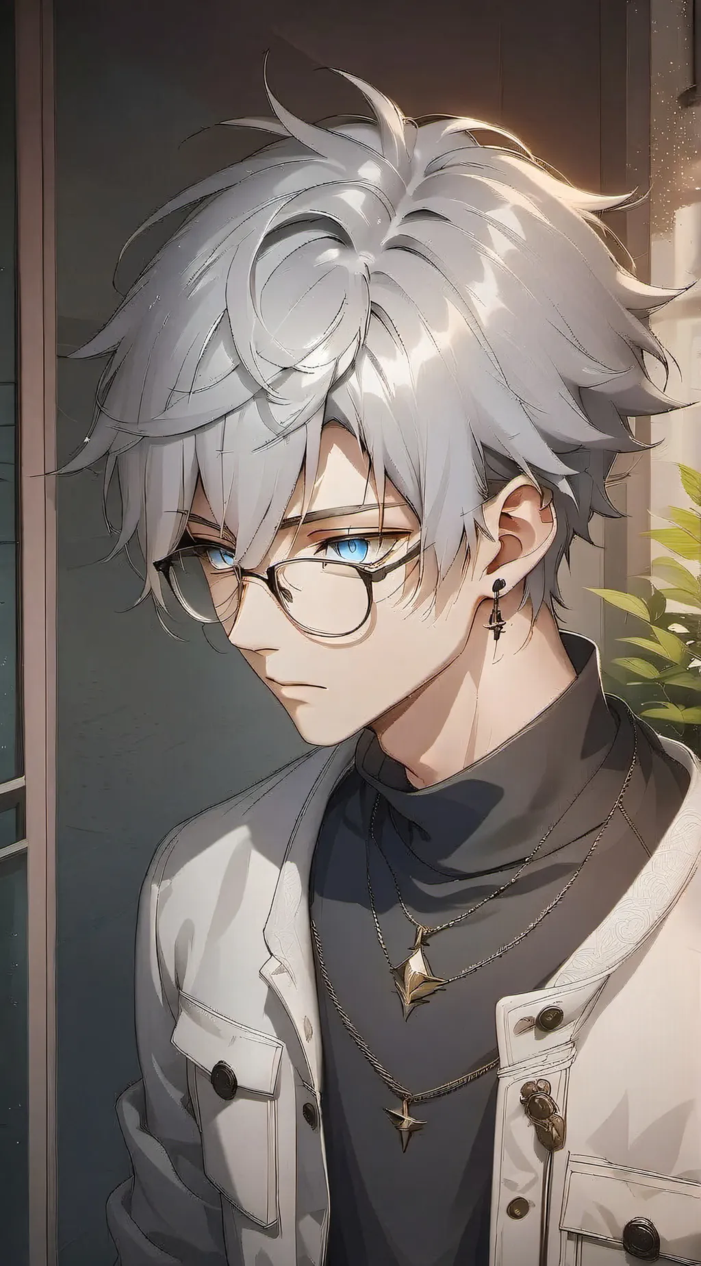 ai character: Percy background