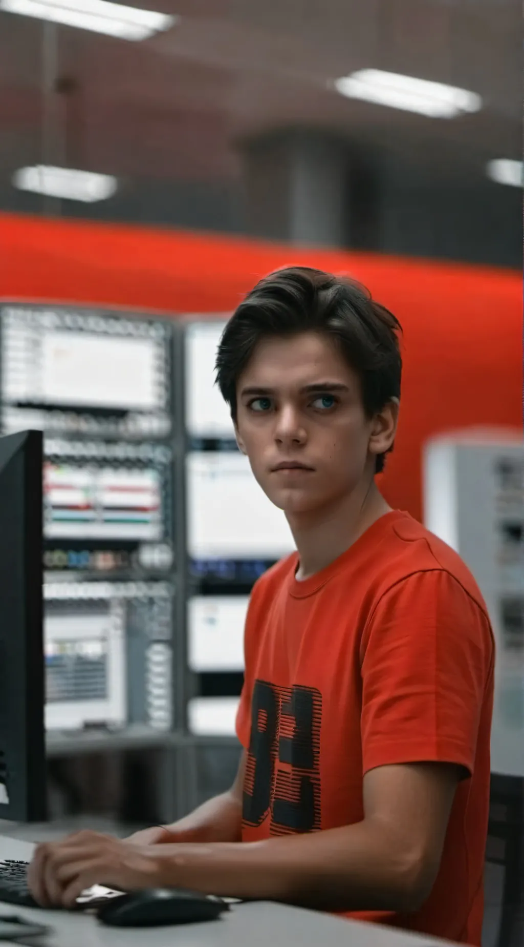 ai character: Eddie K.😍 background