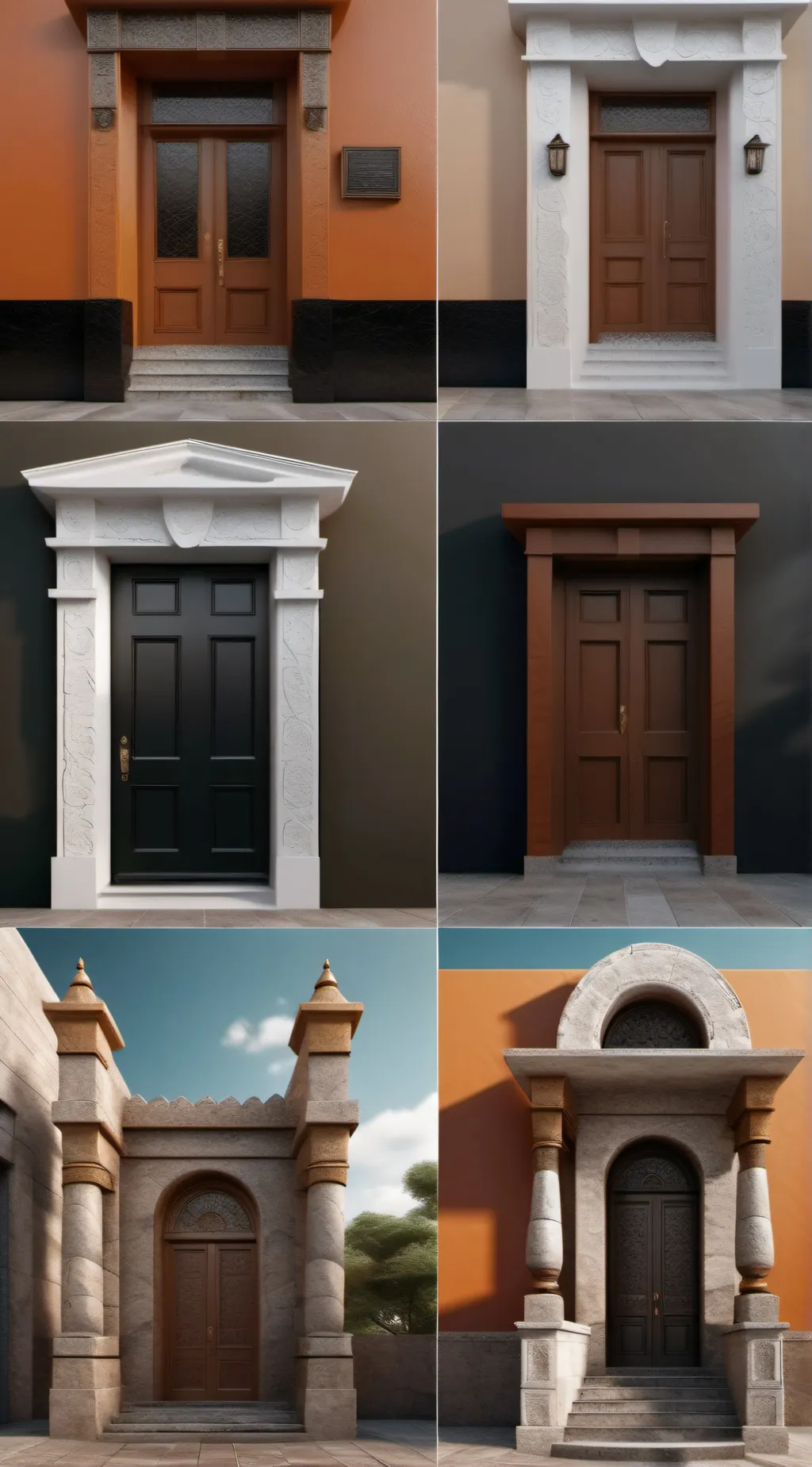 ai character: doors background