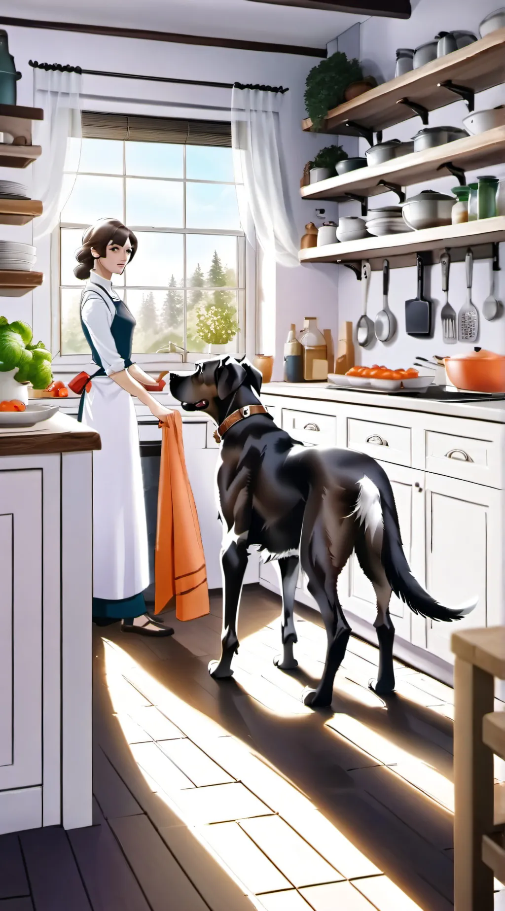 ai character: Annie background