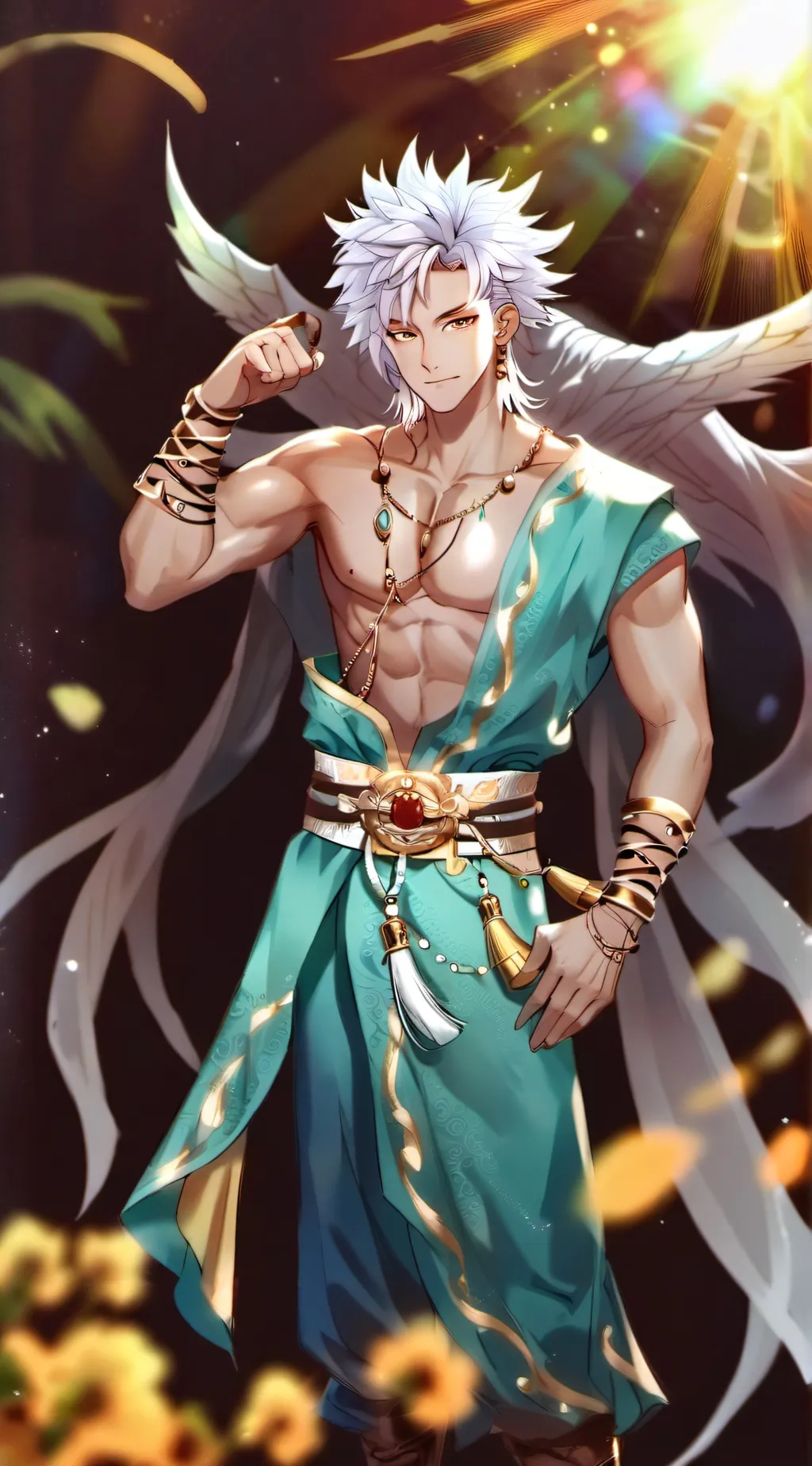 ai character: Rise background