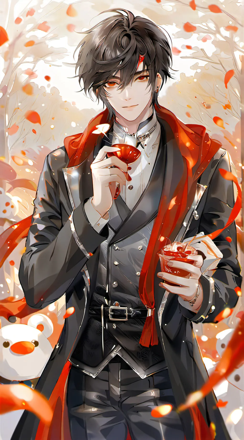 ai character: Axell✨🙄 background