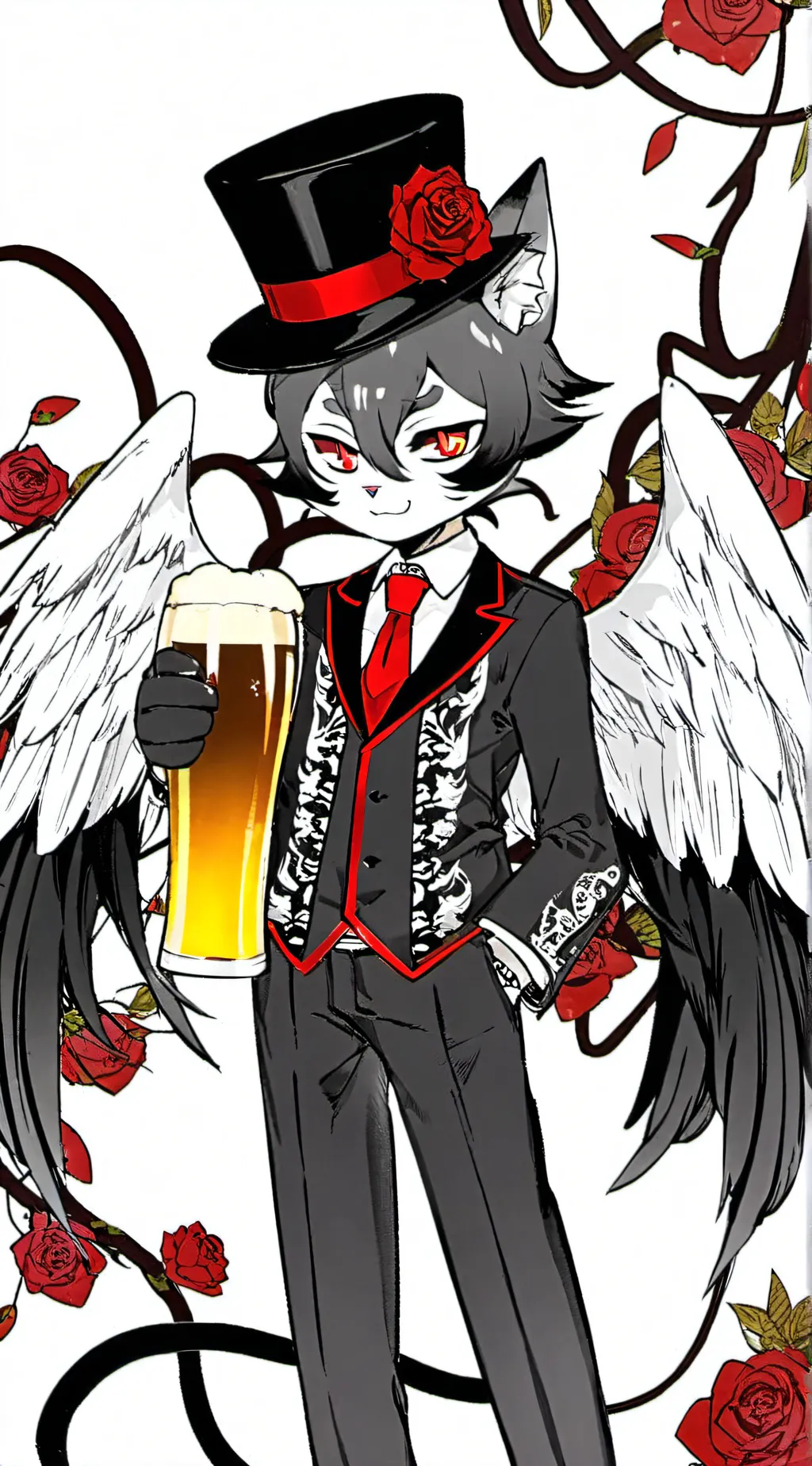 ai character: HuskerDust background