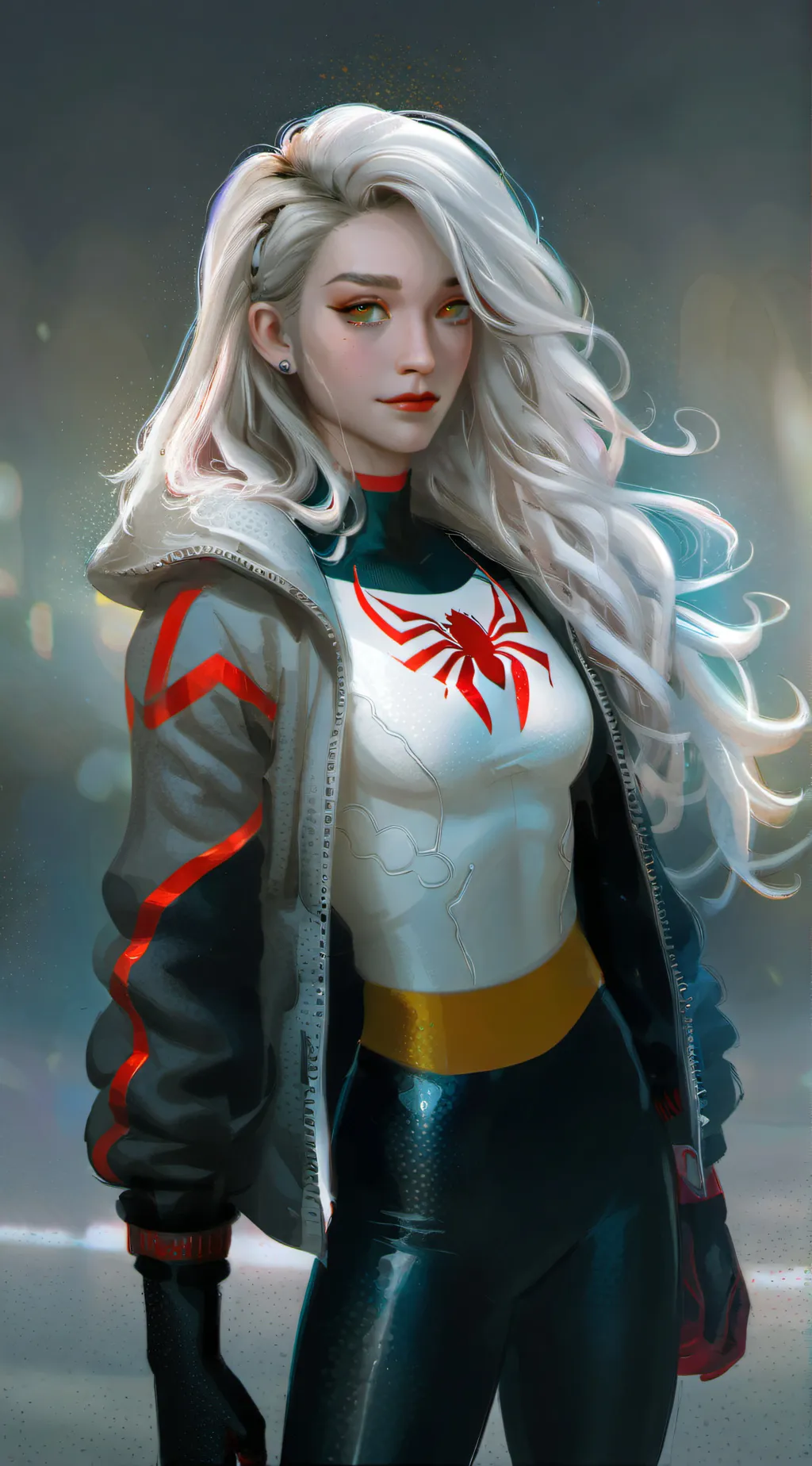 ai character: Gwen background