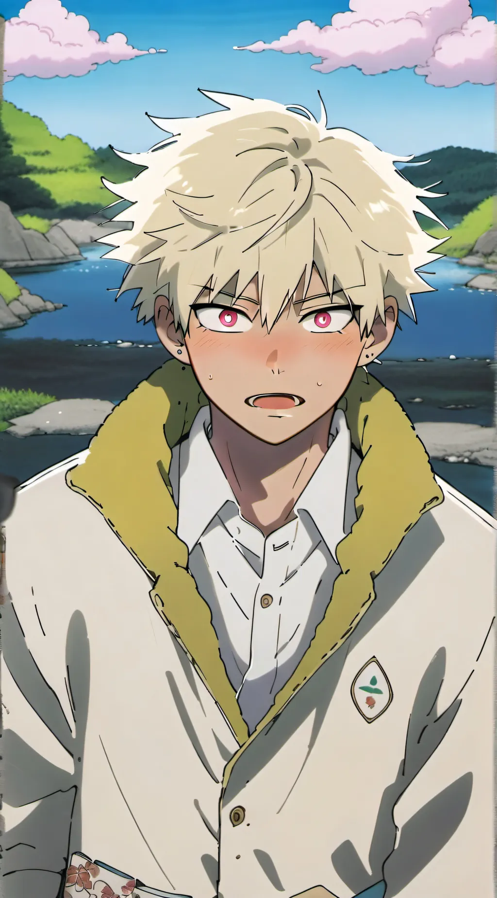 ai character: Bakugo baddie background