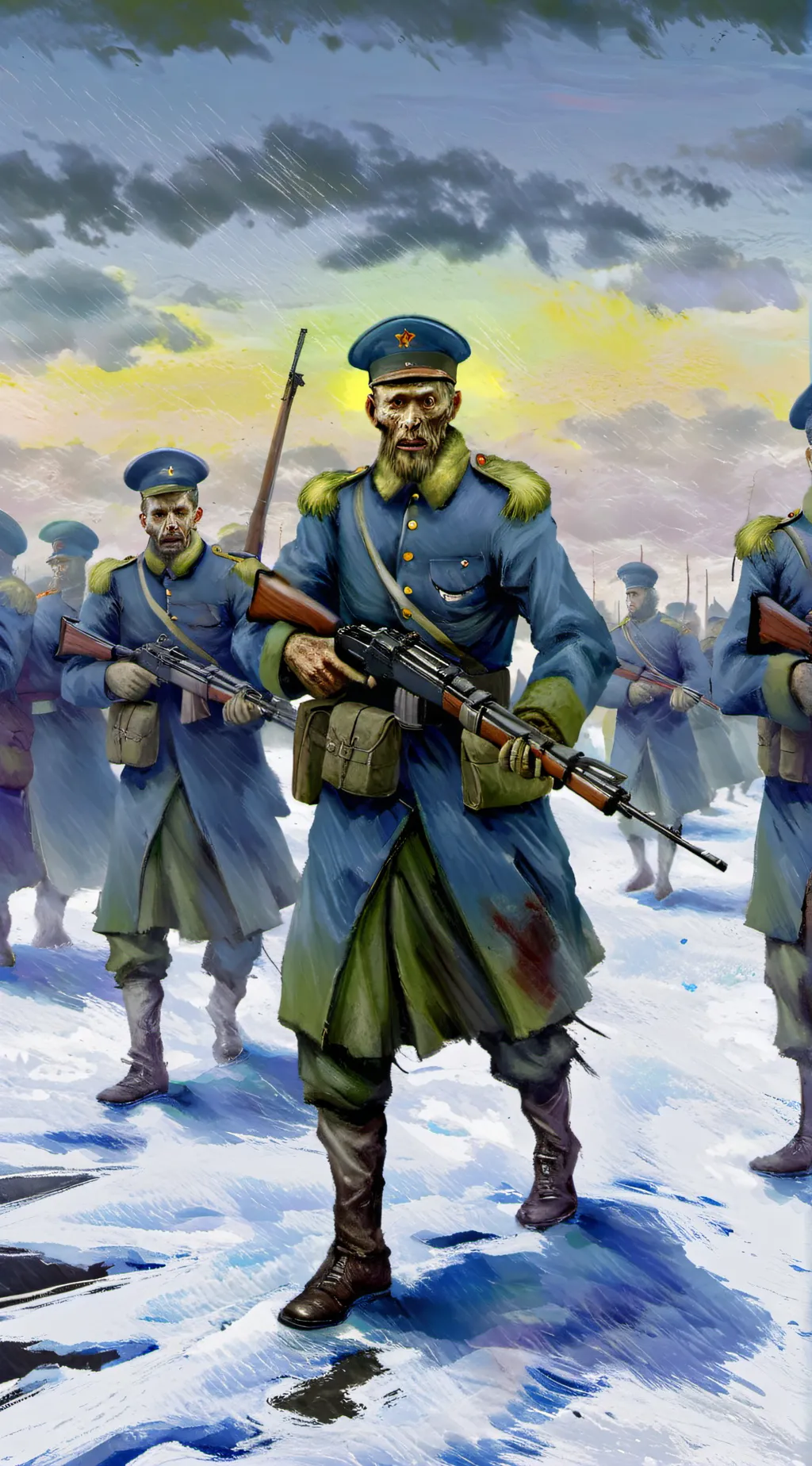 ai character: attack of the dead background