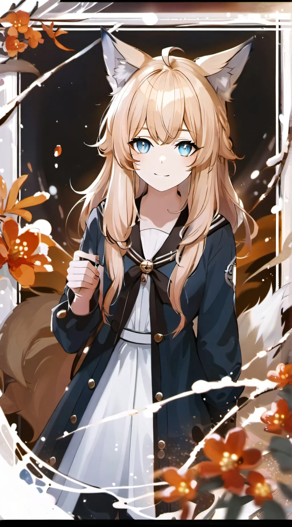 ai character: midnight background