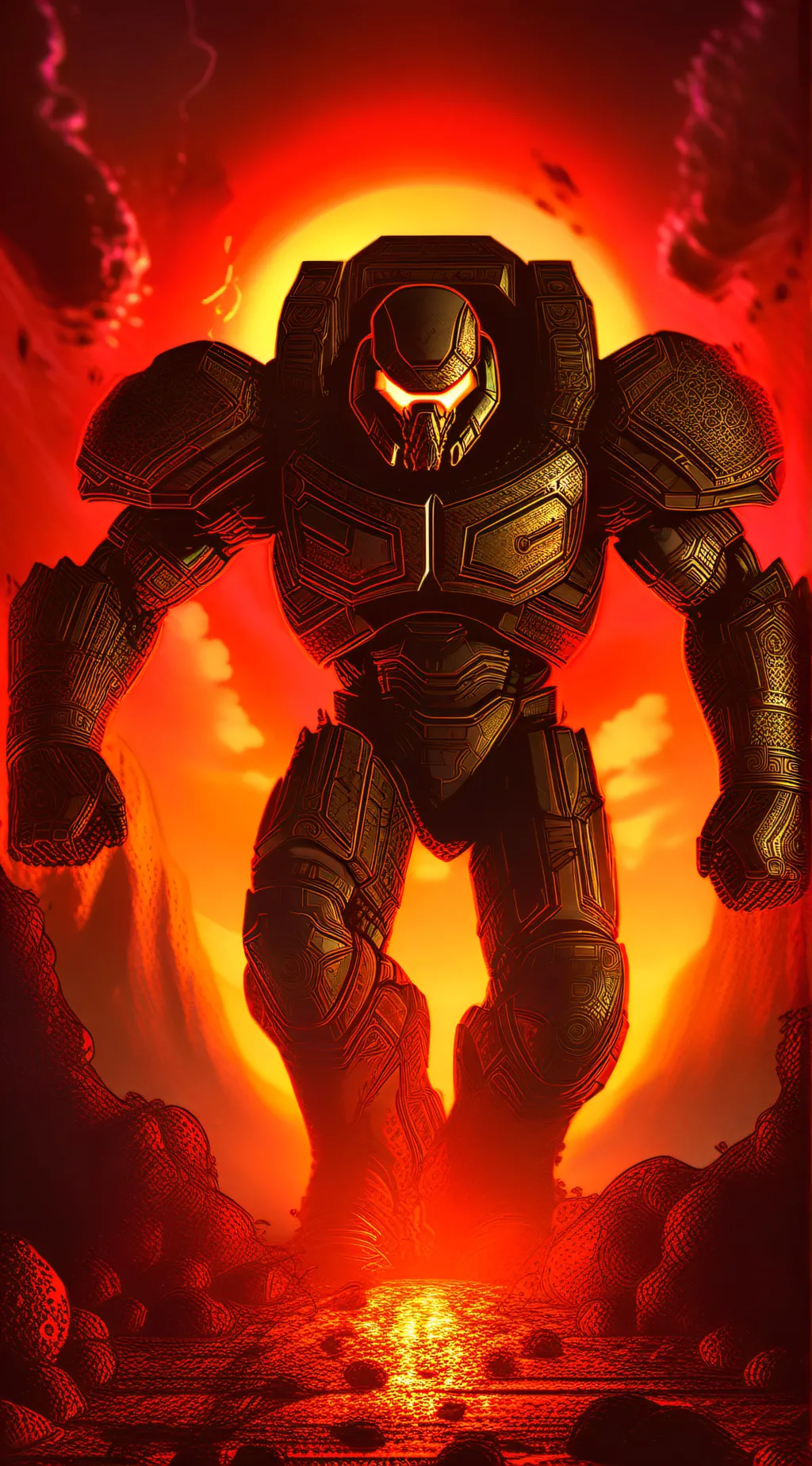 ai character: war background