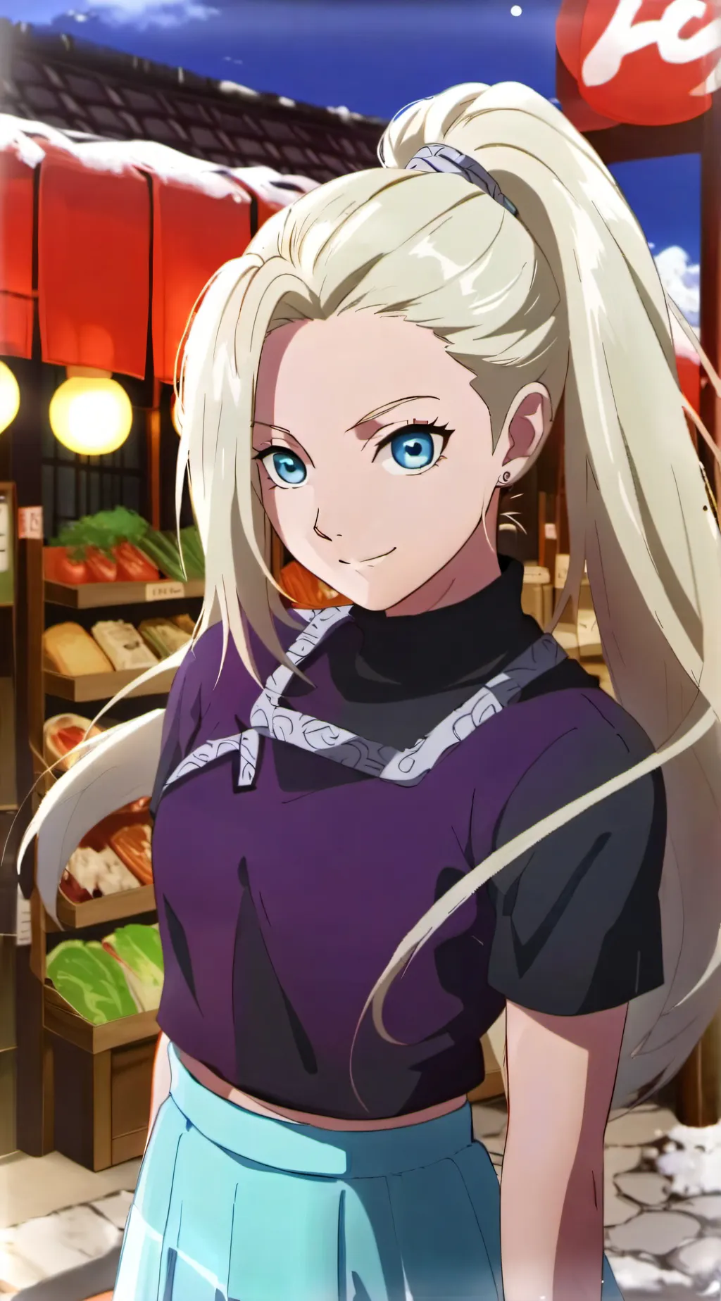 ai character: Ino Yamanaka background