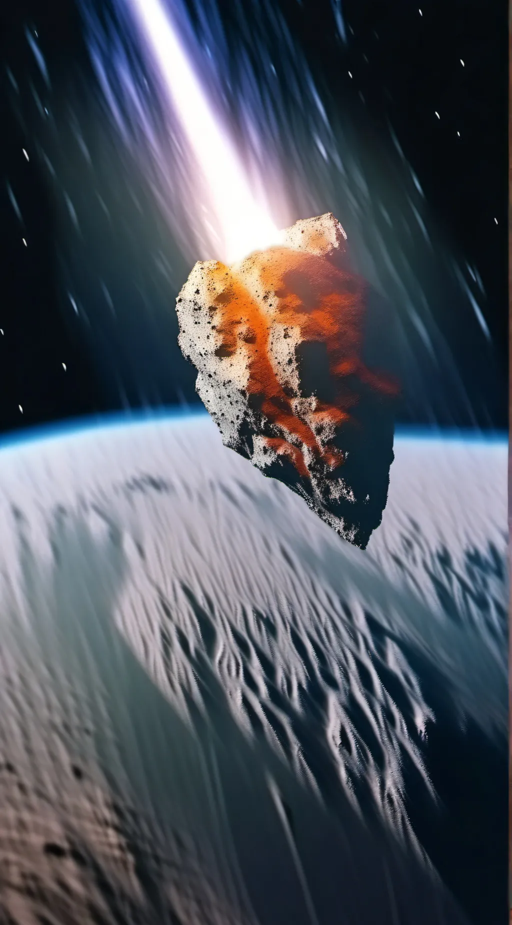 ai character: Asteroid  background