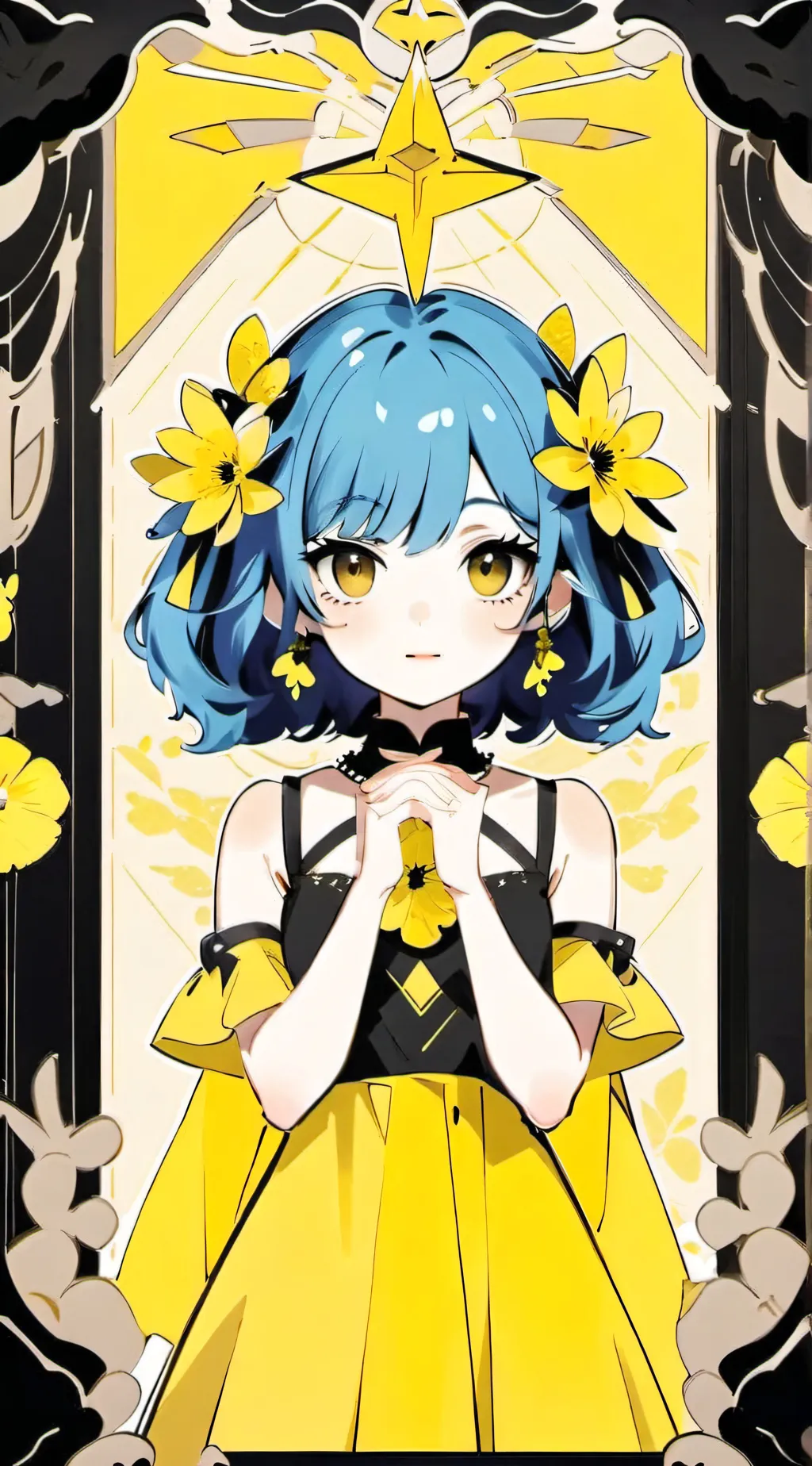 ai character: Joy background