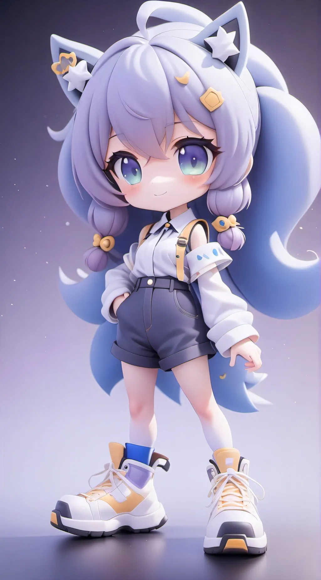 ai character: April fools background