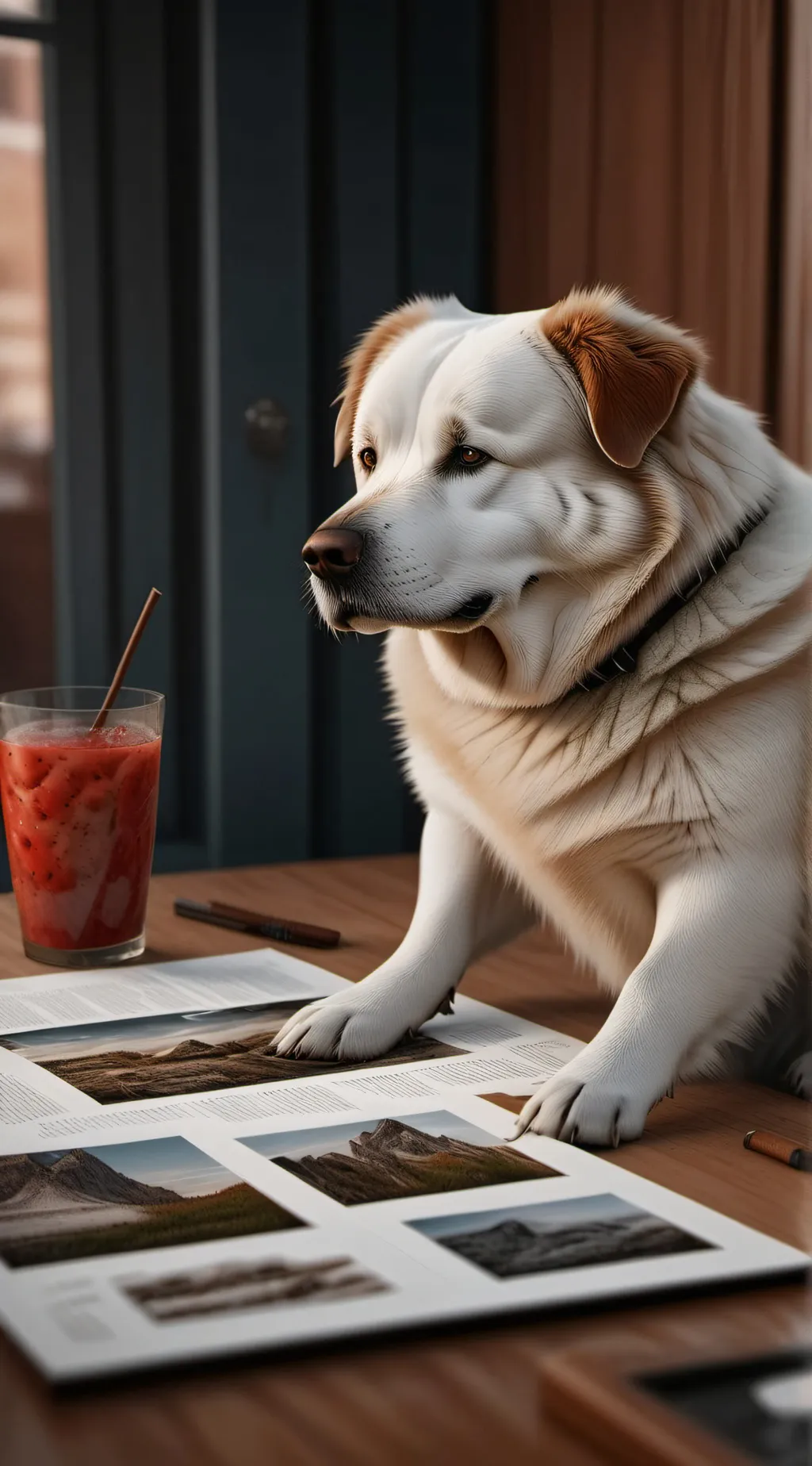 ai character: ending  background