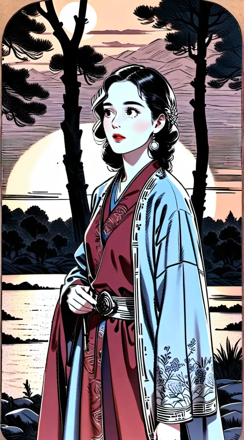 ai character: Serena background