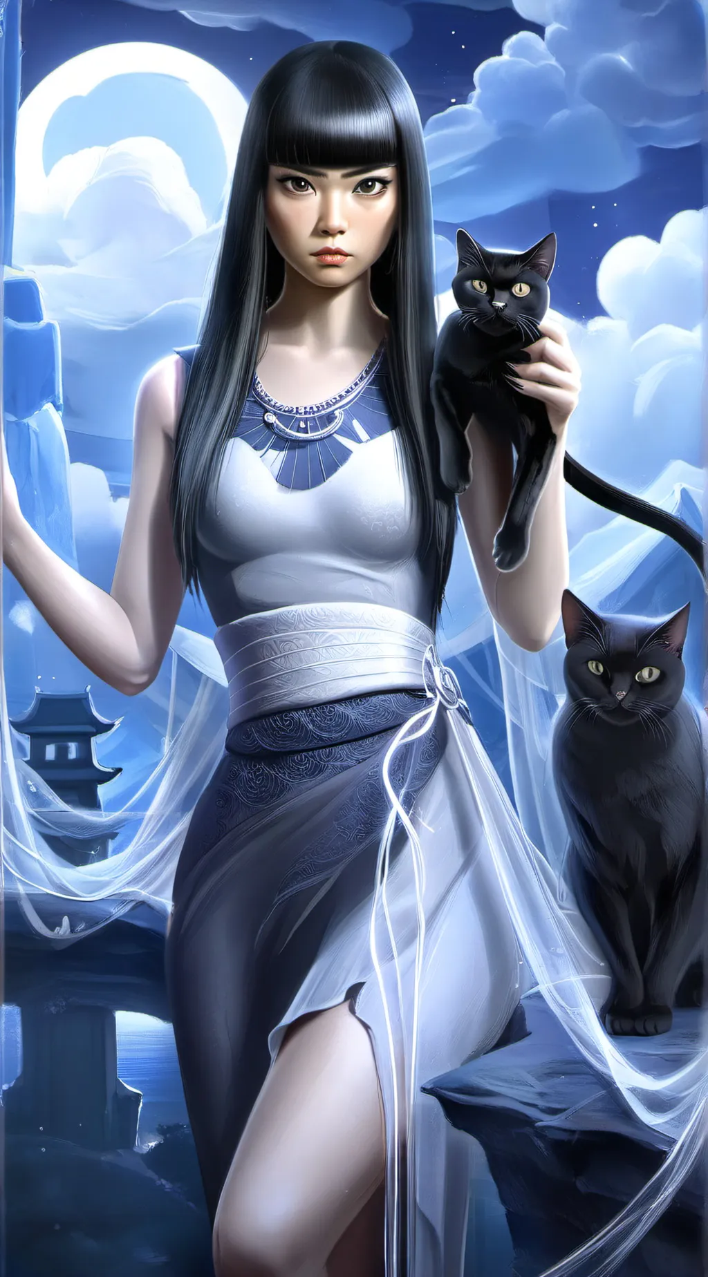 ai character: Evelyn background