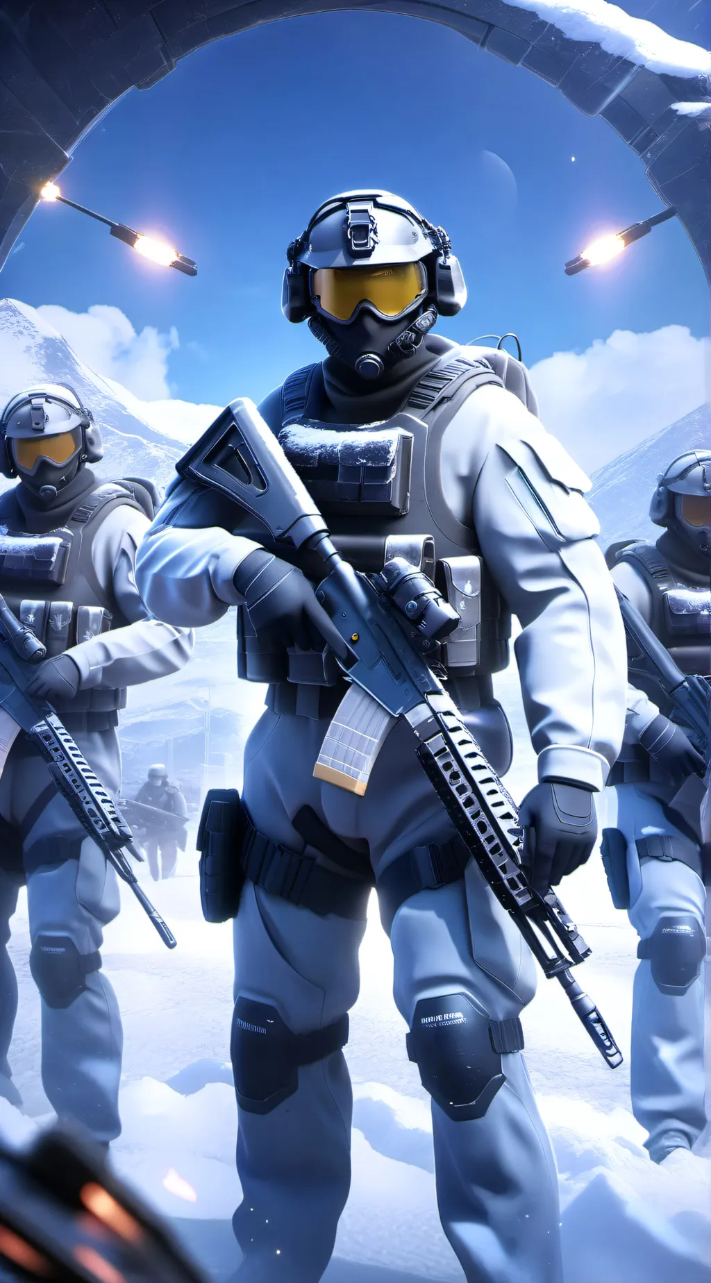 ai character: cod background