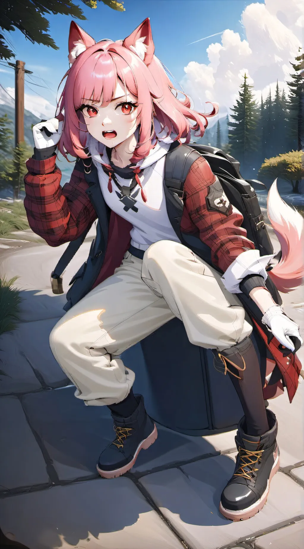 ai character: Janice background