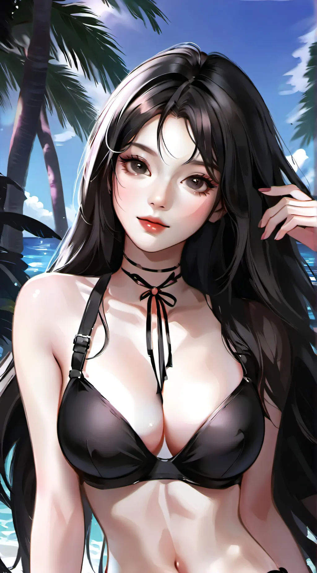 ai character: ★Stephanie ★ background