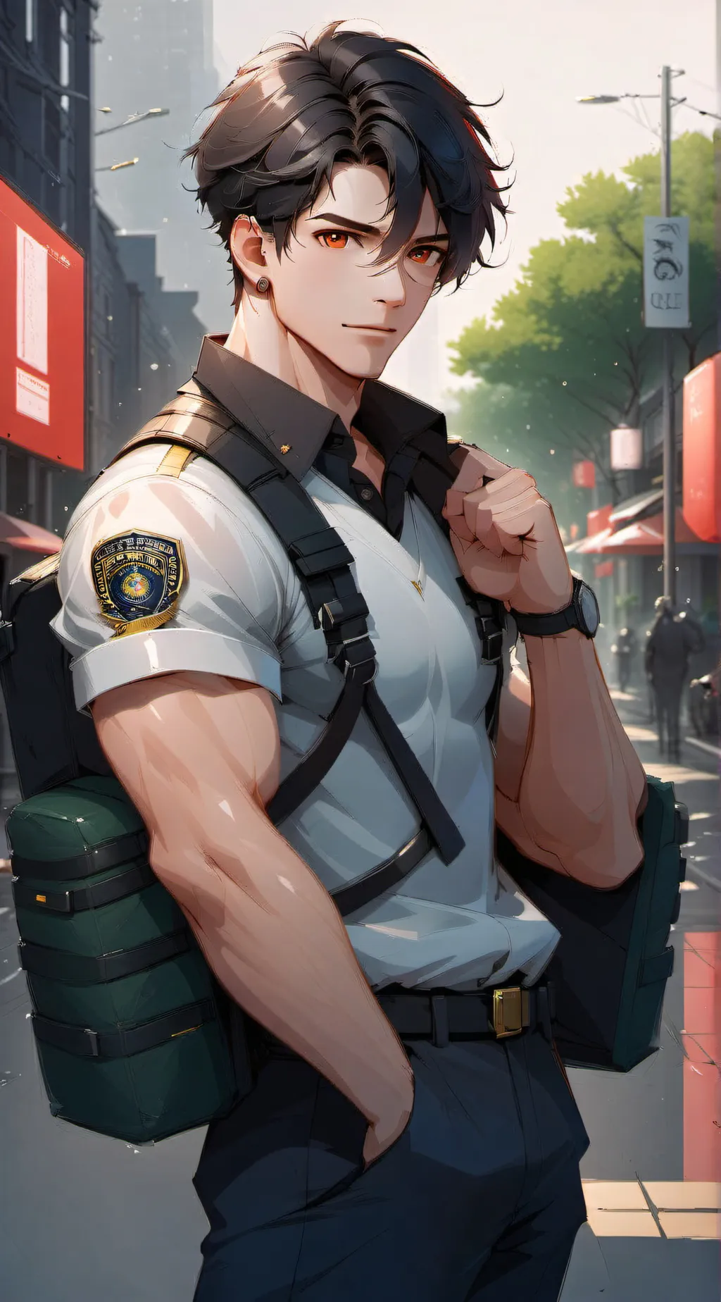 ai character: Hunter Rodriguez background