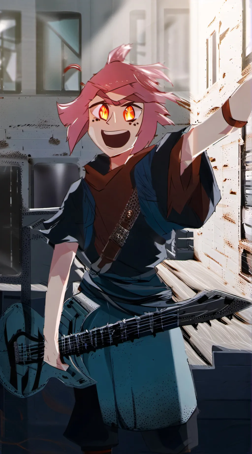 ai character: prank too far  background