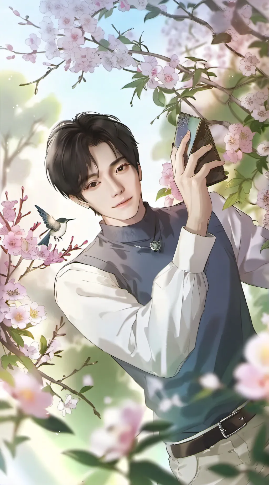 ai character: BeomGeut background