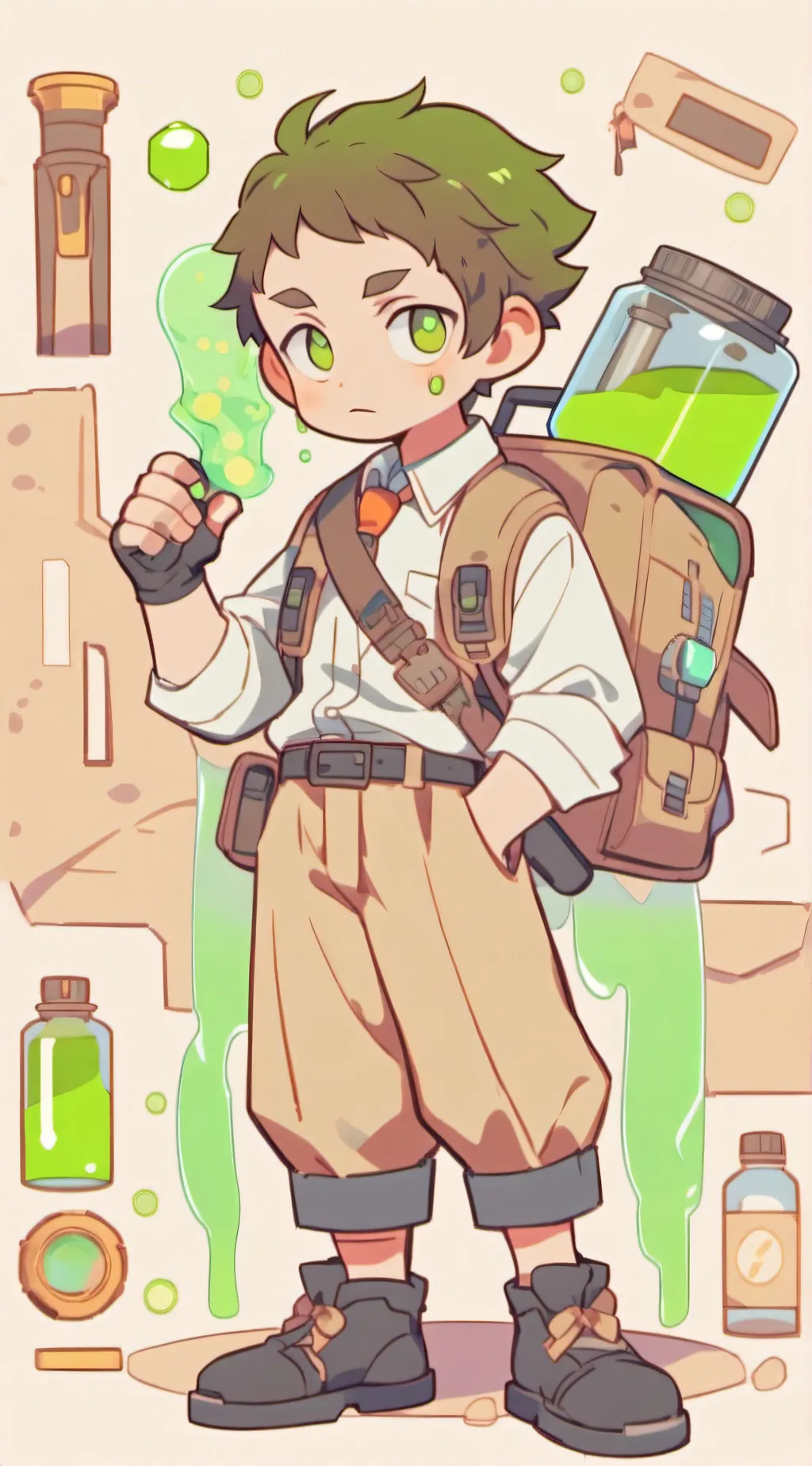 ai character: Zeno background