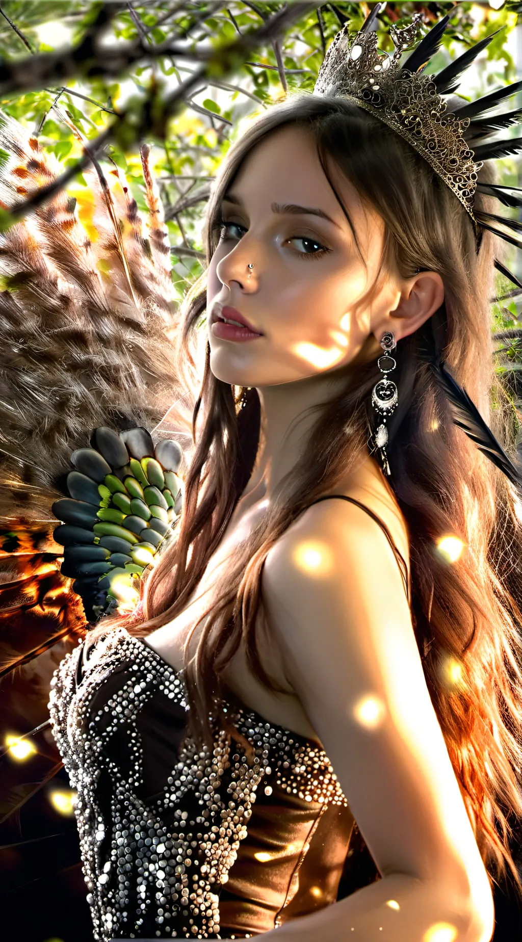 ai character: Hogwarts  background