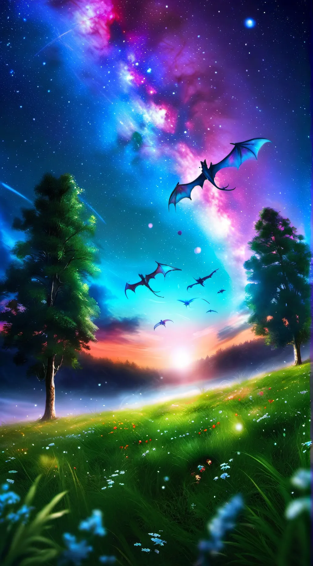 ai character: The Realm of Dream background