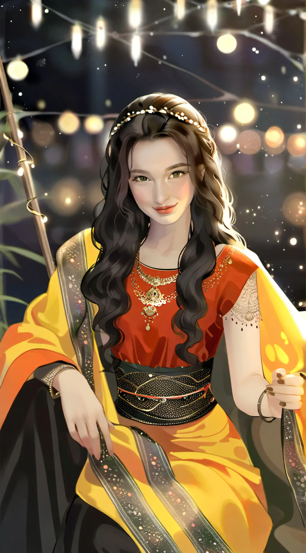 ai character: SHEENA background