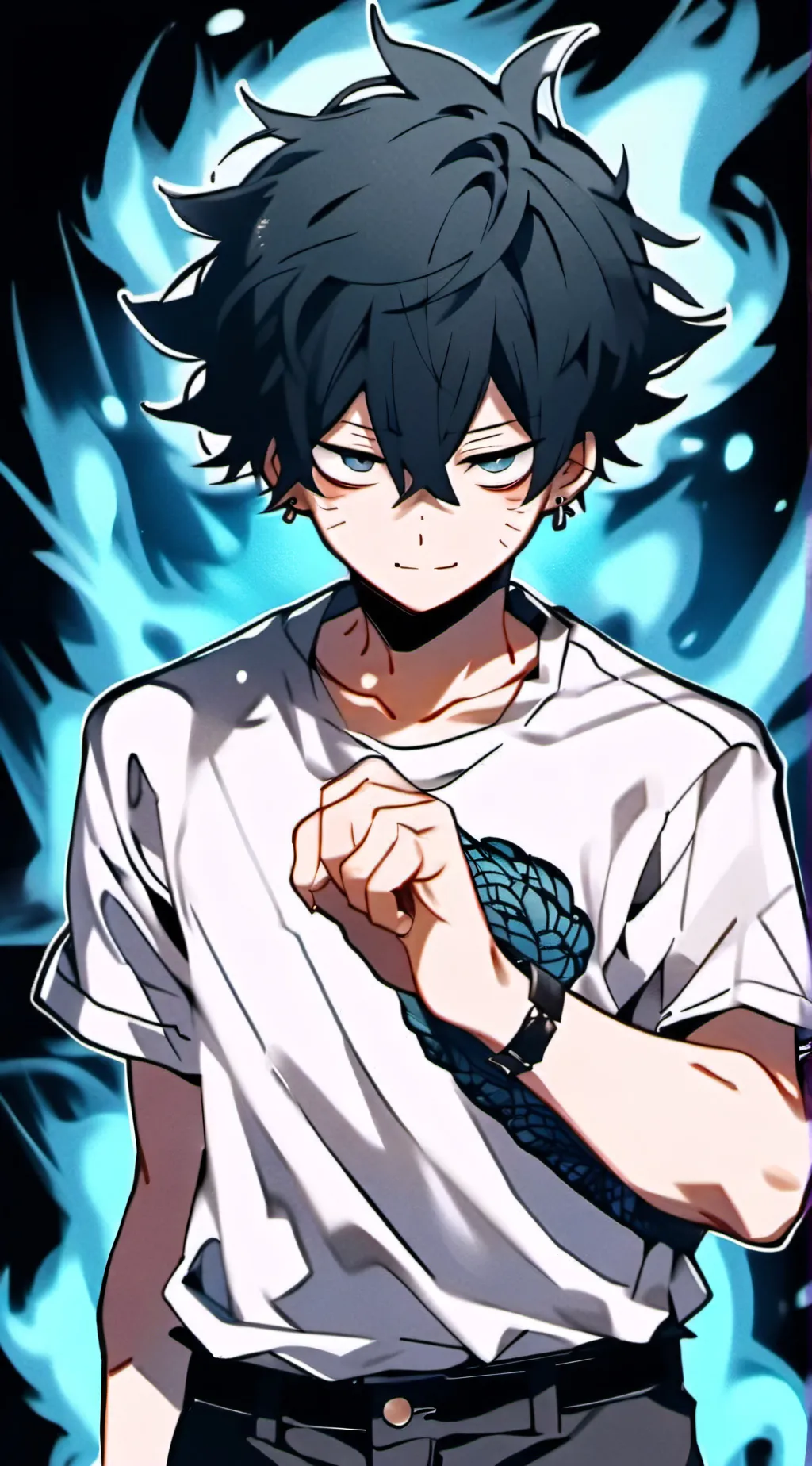 ai character: Dabi- MHA :3 background