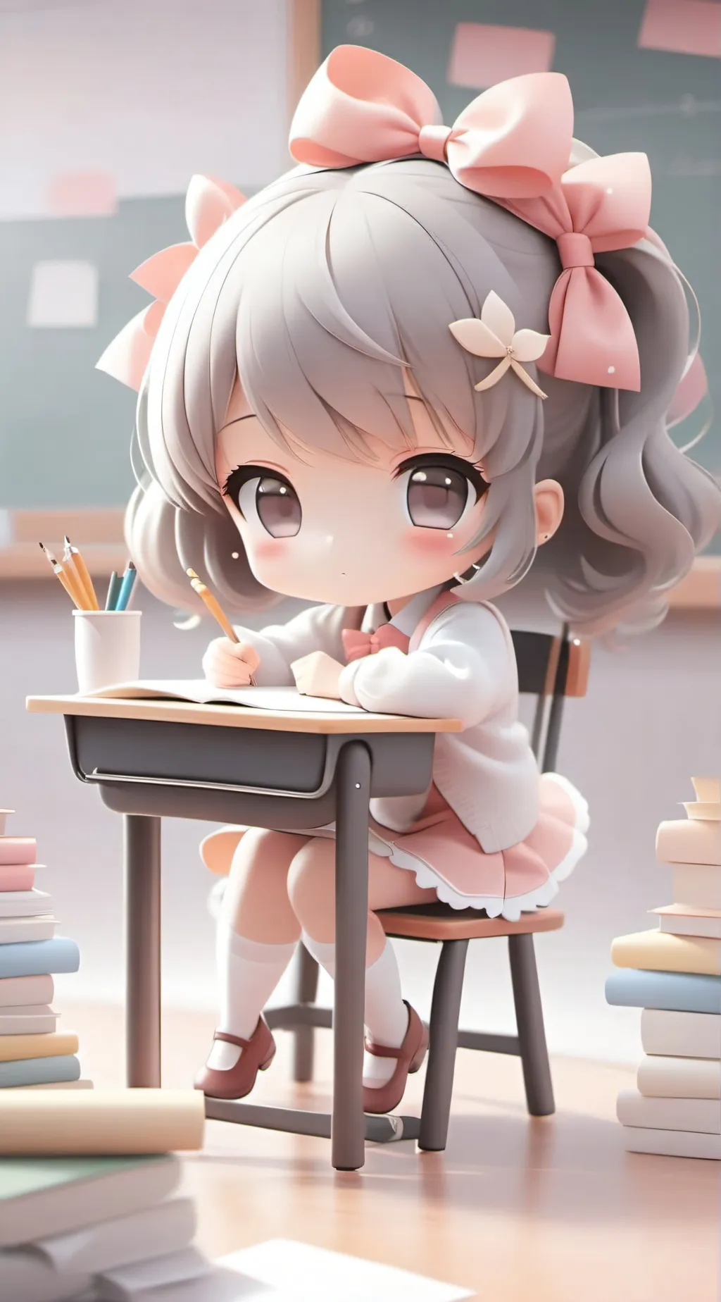 ai character: Private school background