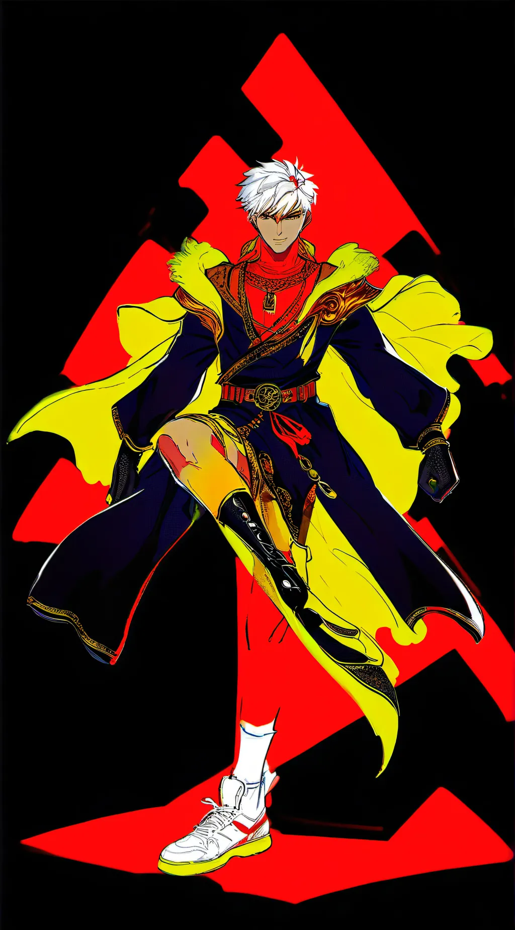 ai character: hell background