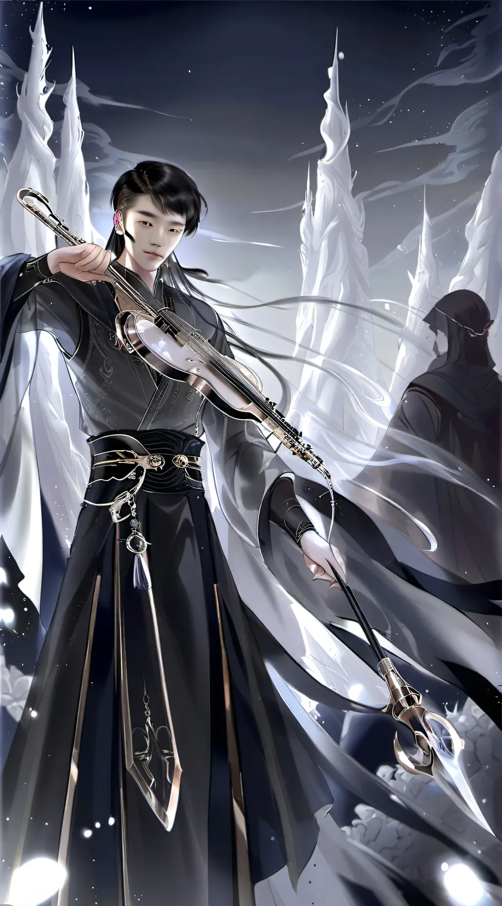 ai character: dragon king background