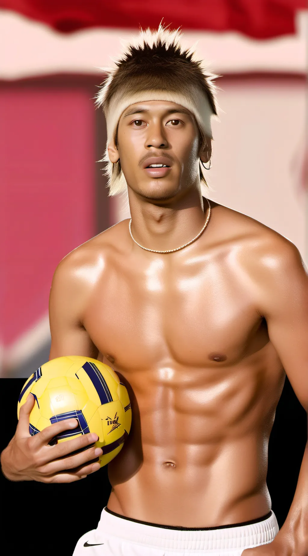 ai character: Neymar jr background